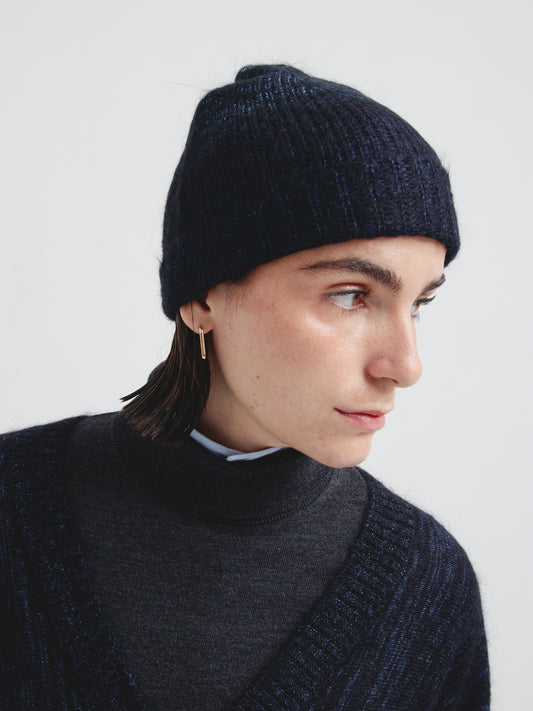 Gorro Chorus De Alpaca Suri Color Negro