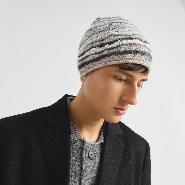 Gorro Corina De Baby Alpaca Color Beige