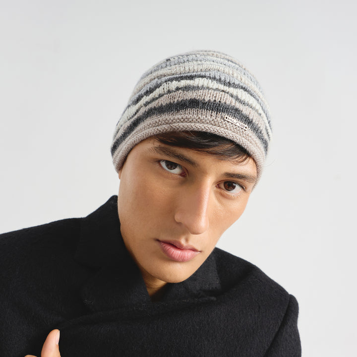 Gorro Corina De Baby Alpaca Color Beige