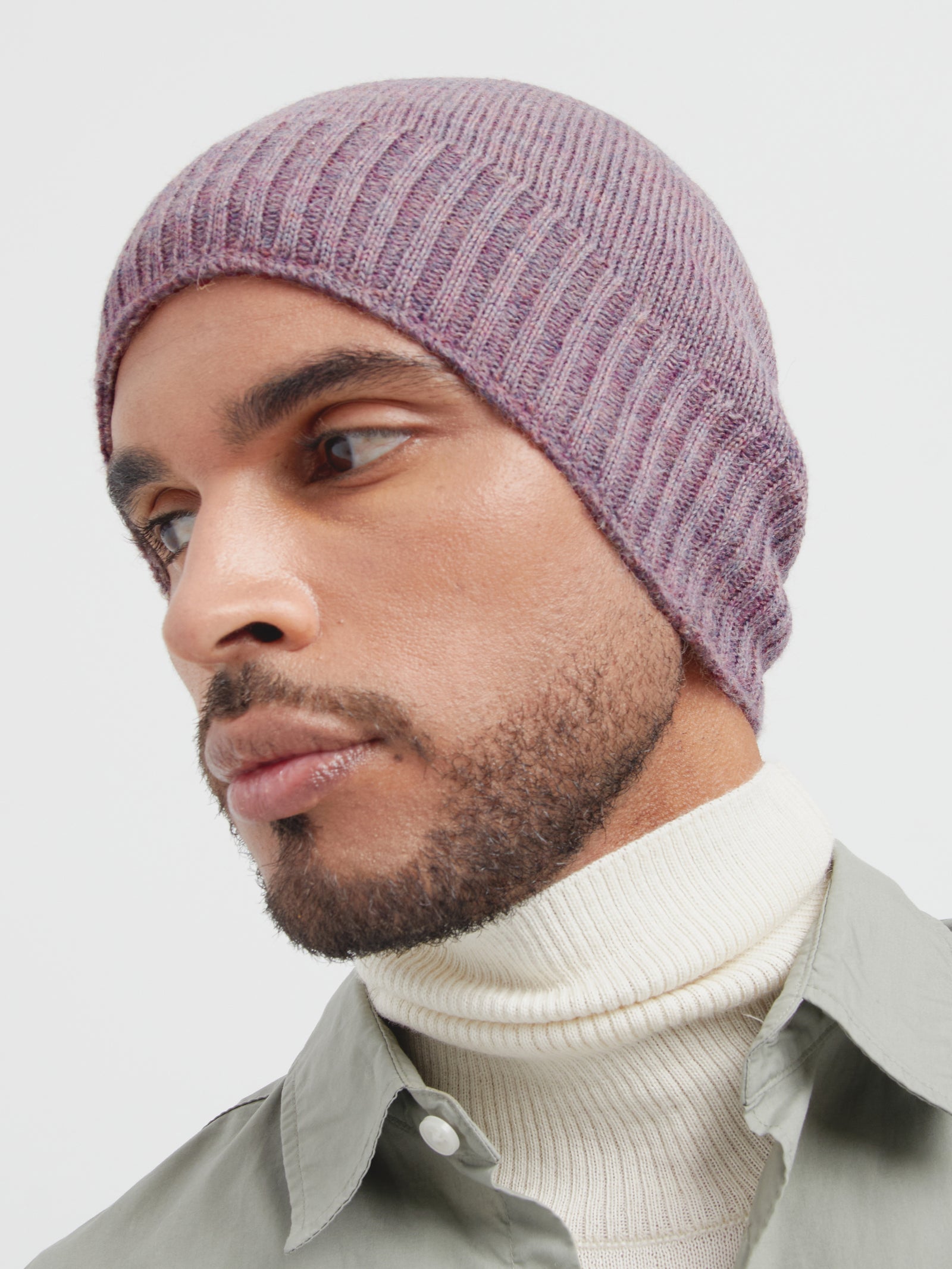 Gorro Crush De Baby Alpaca Color Morado