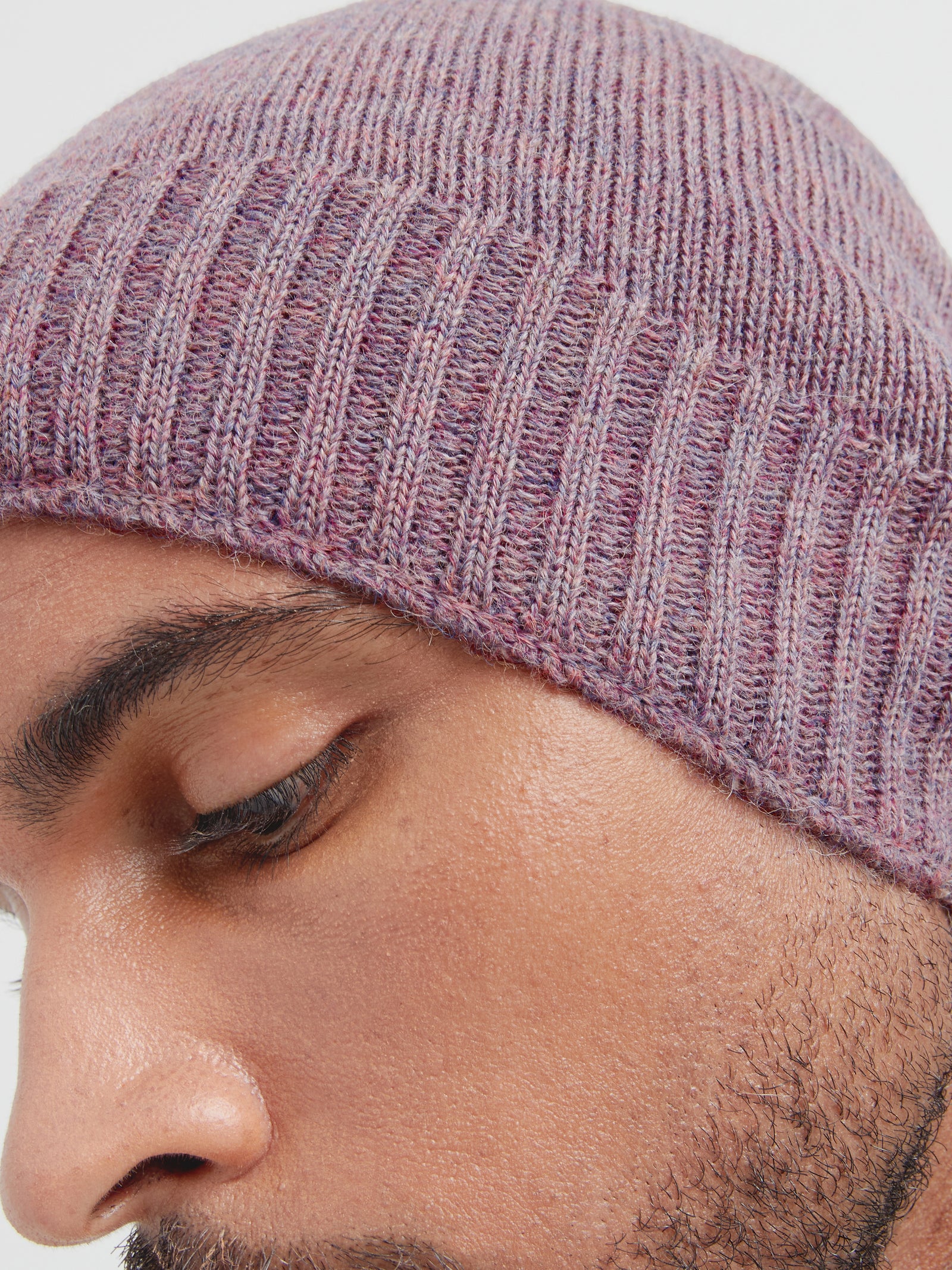 Gorro Crush De Baby Alpaca Color Morado