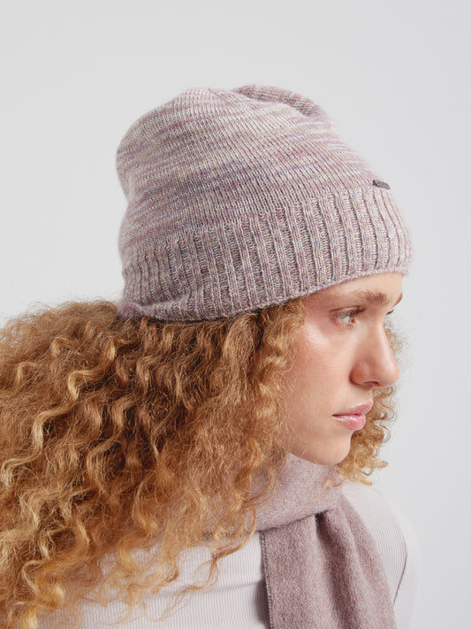 Gorro Crush De Baby Alpaca Color Morado