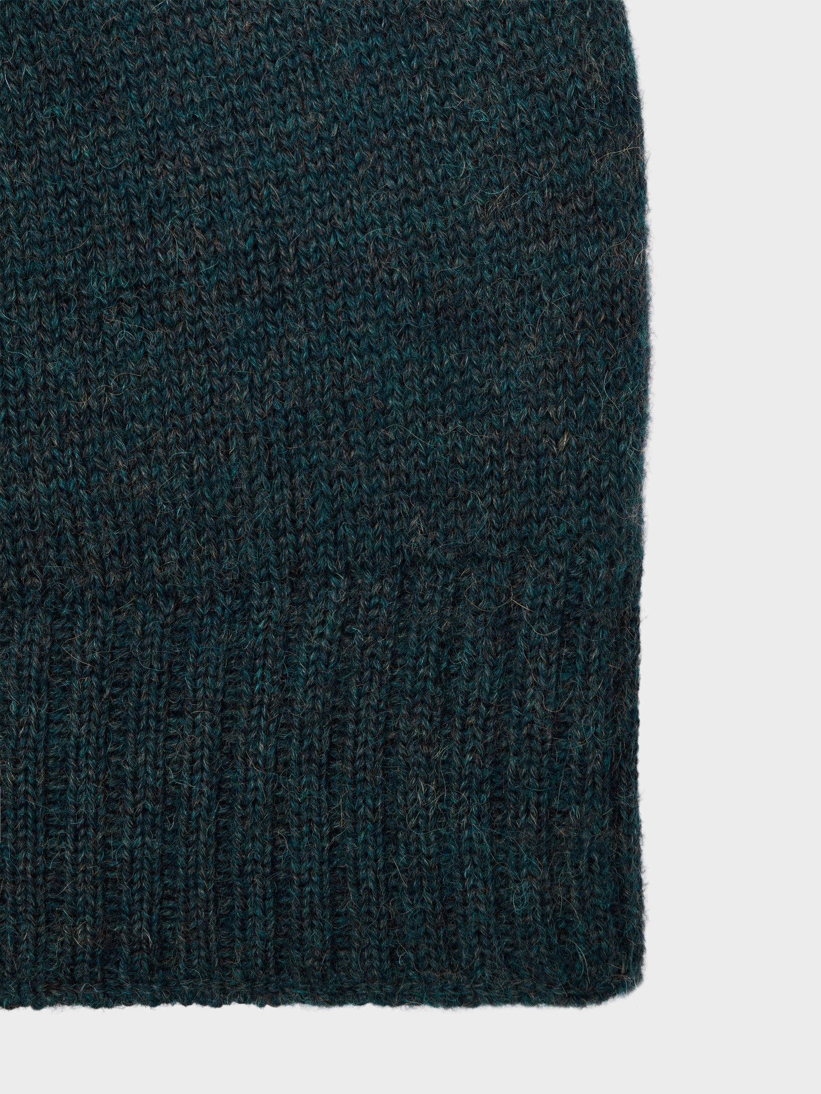 Gorro Crush De Baby Alpaca Color Verde