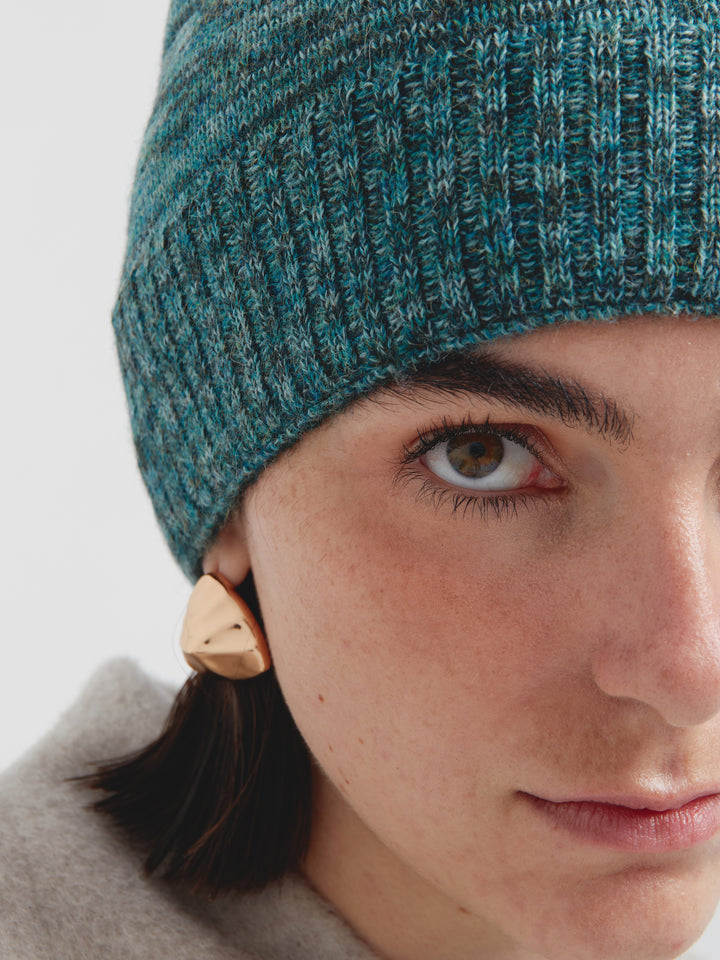 Gorro Crush De Baby Alpaca Color Verde