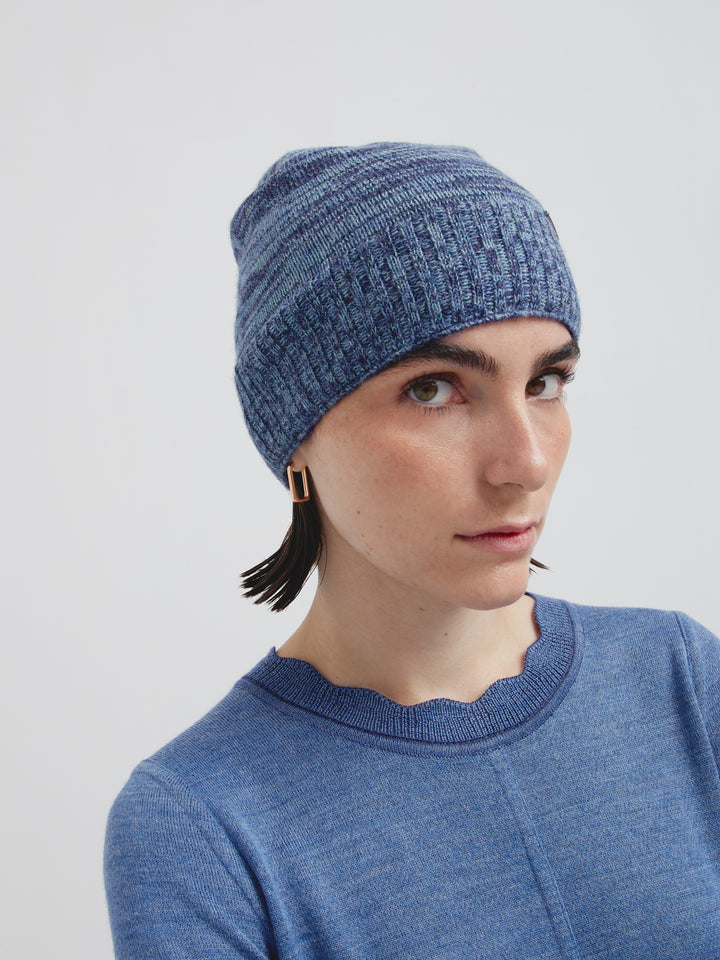 Gorro Crush De Baby Alpaca Color Azul