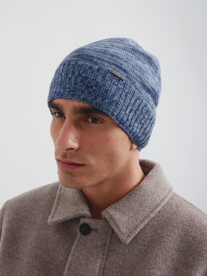 Gorro Crush De Baby Alpaca Color Azul
