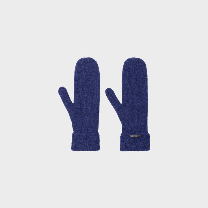 Guantes Cyril De Baby Alpaca Color Azul
