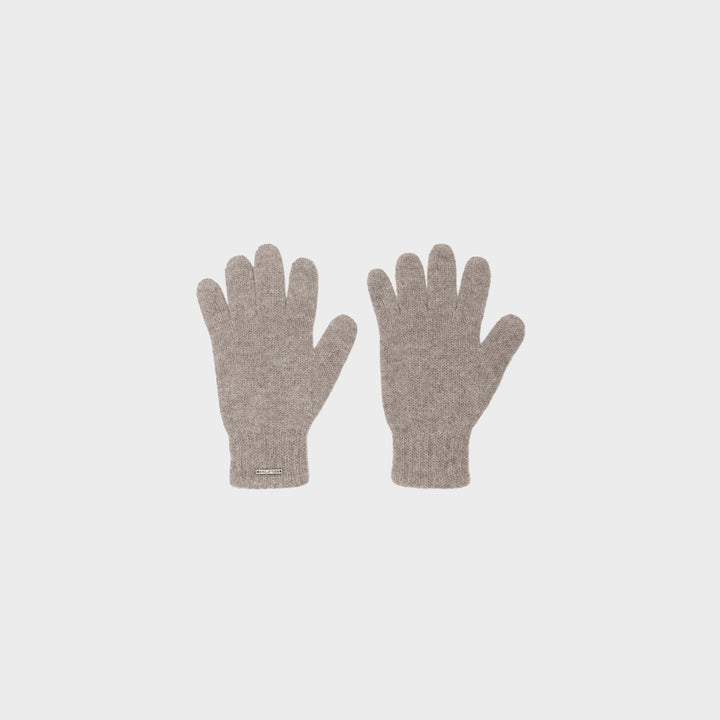 Guantes Paolo De Baby Alpaca Color Beige