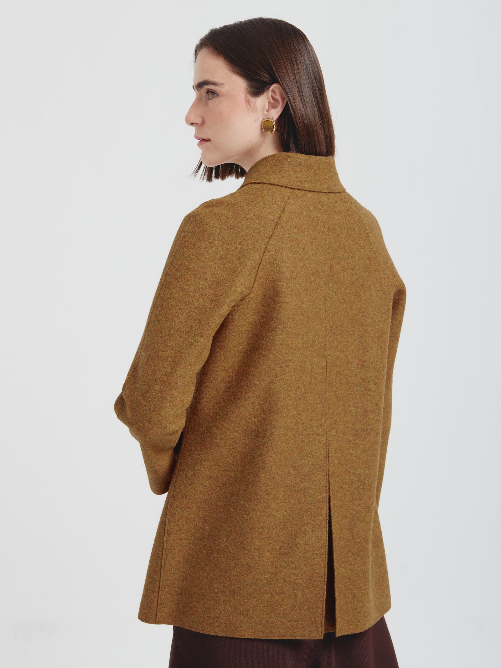 Saco Catalina De Alpacaylana Color Amarillo