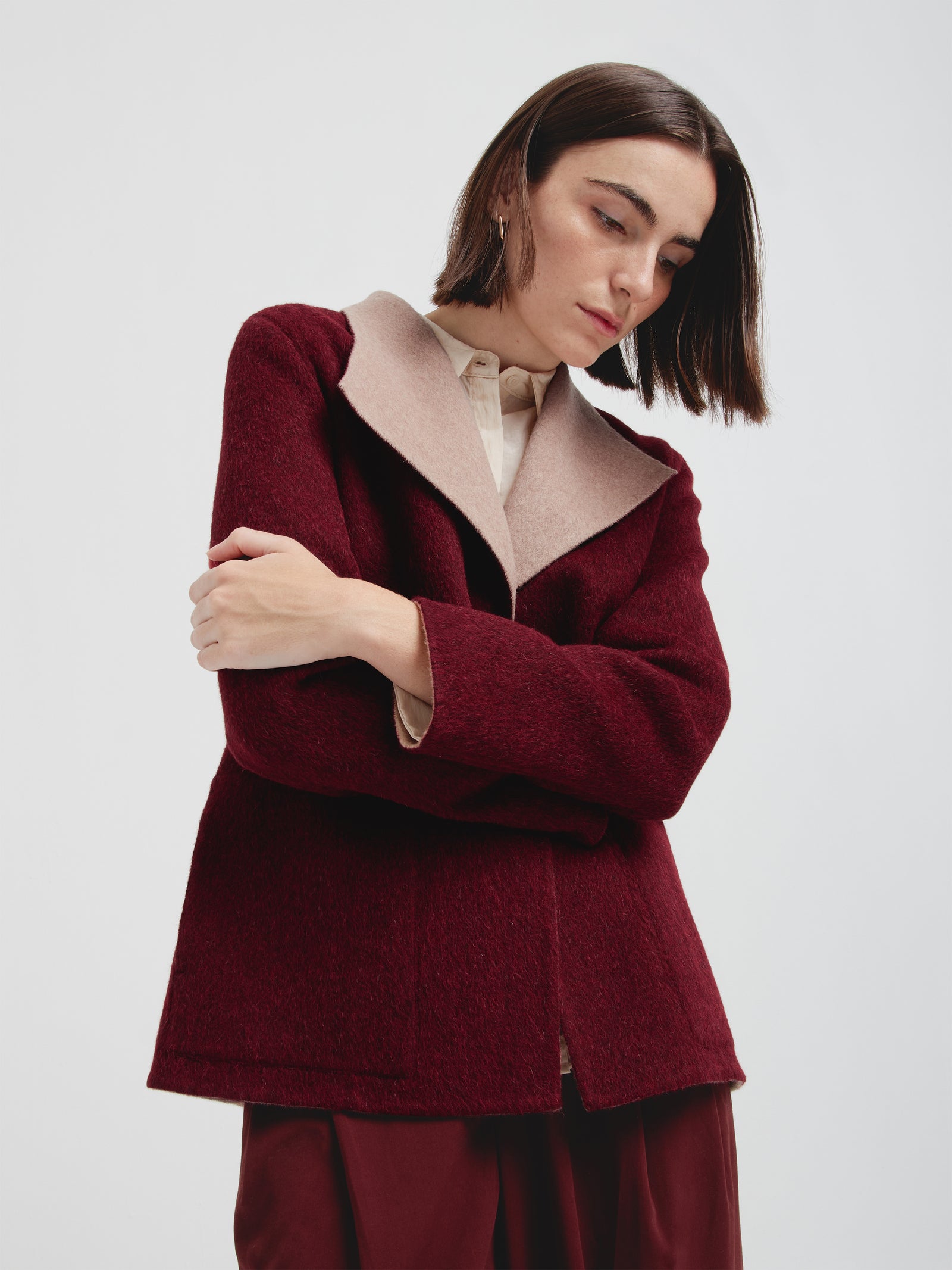 Cherry Baby Alpaca Cardigan