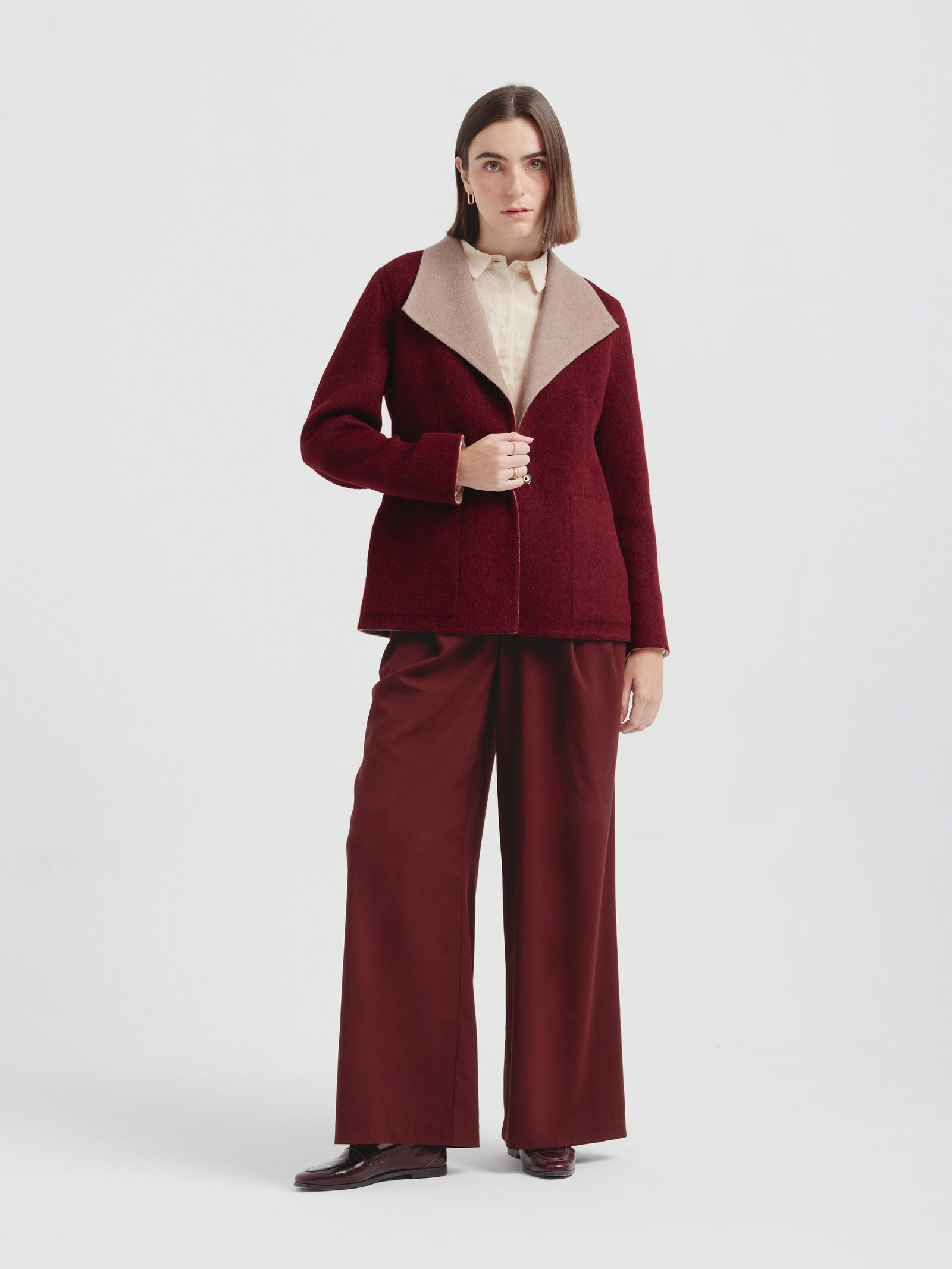 Cherry Baby Alpaca Cardigan