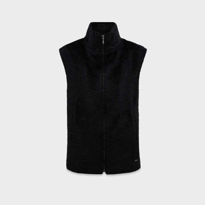 Chaleco Carmen De Alpaca Suri Color Negro