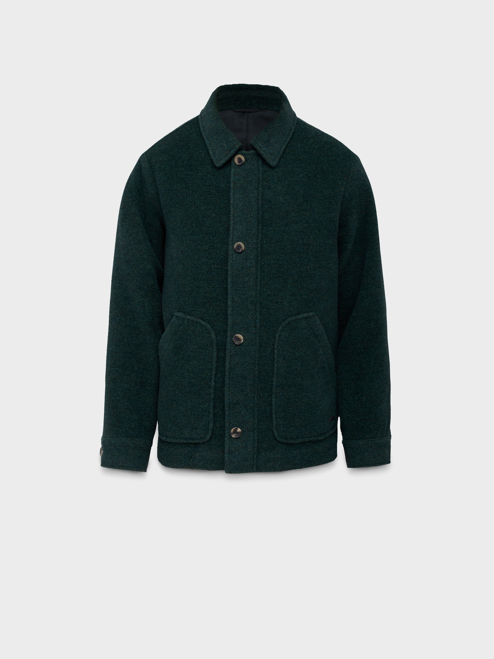 Saco Cris De Alpaca Color Verde