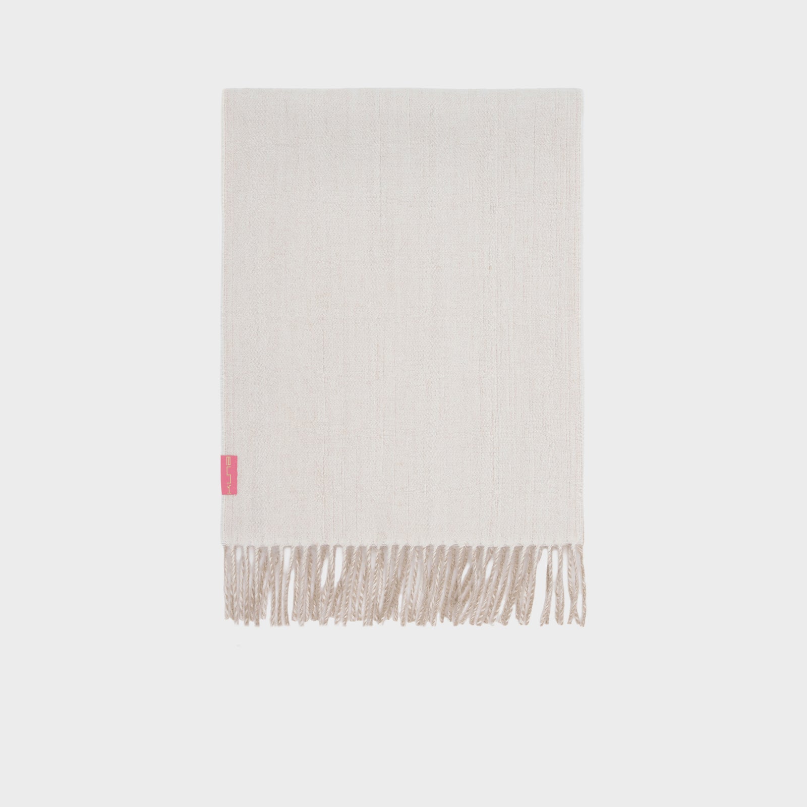 Bufanda Tundra B De Baby Alpaca Color Beige