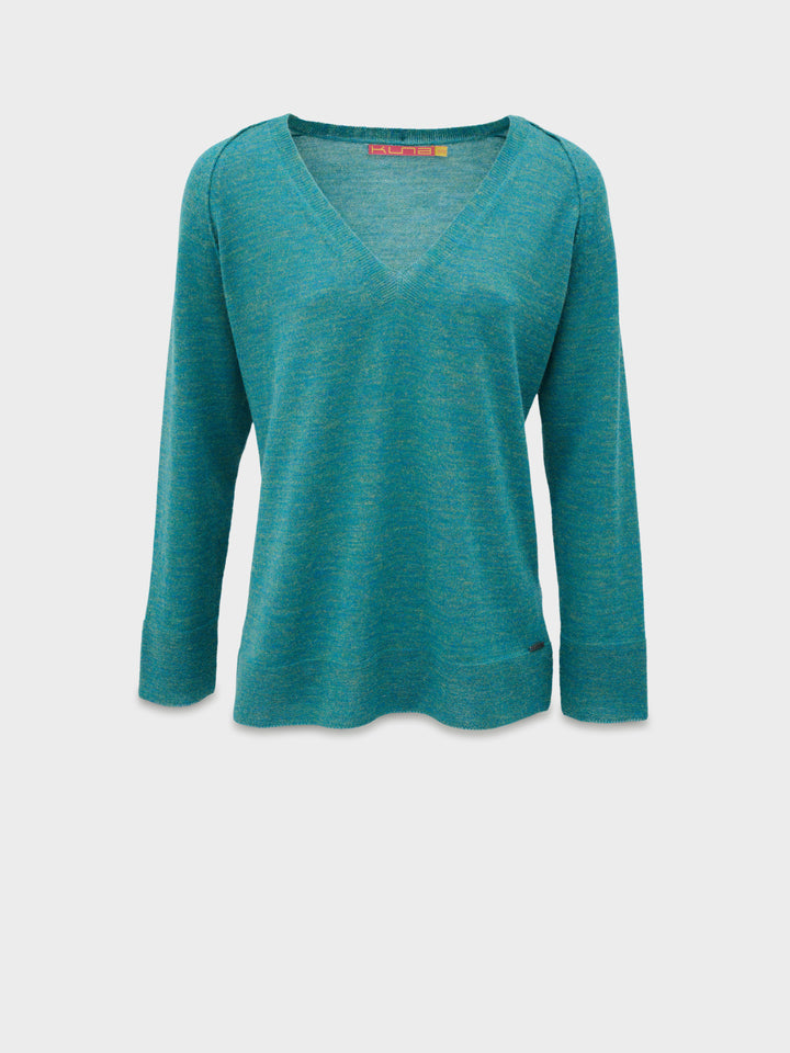 Carola Baby Alpaca Sweater Green
