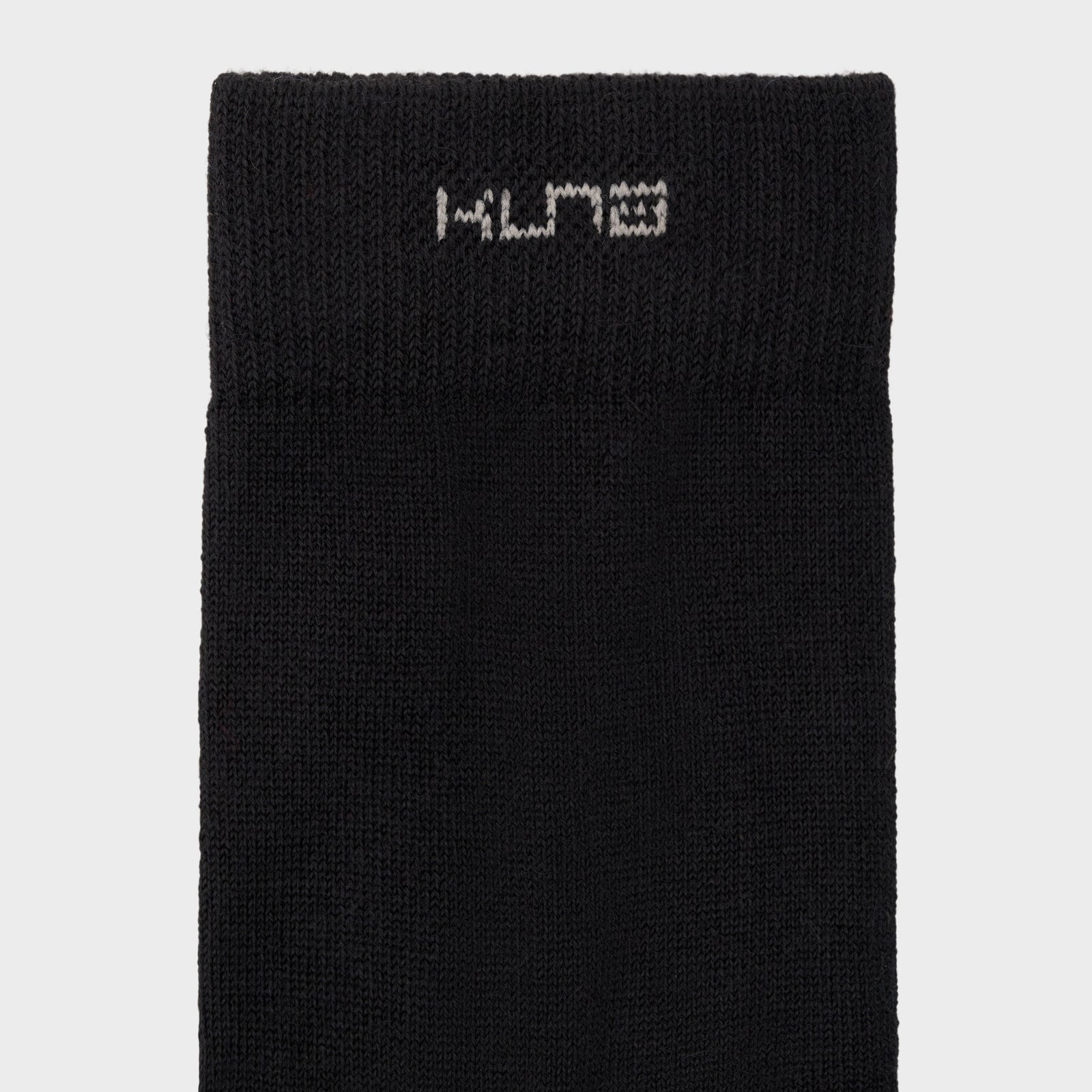 Medias Rigolo De Baby Alpaca Color Negro