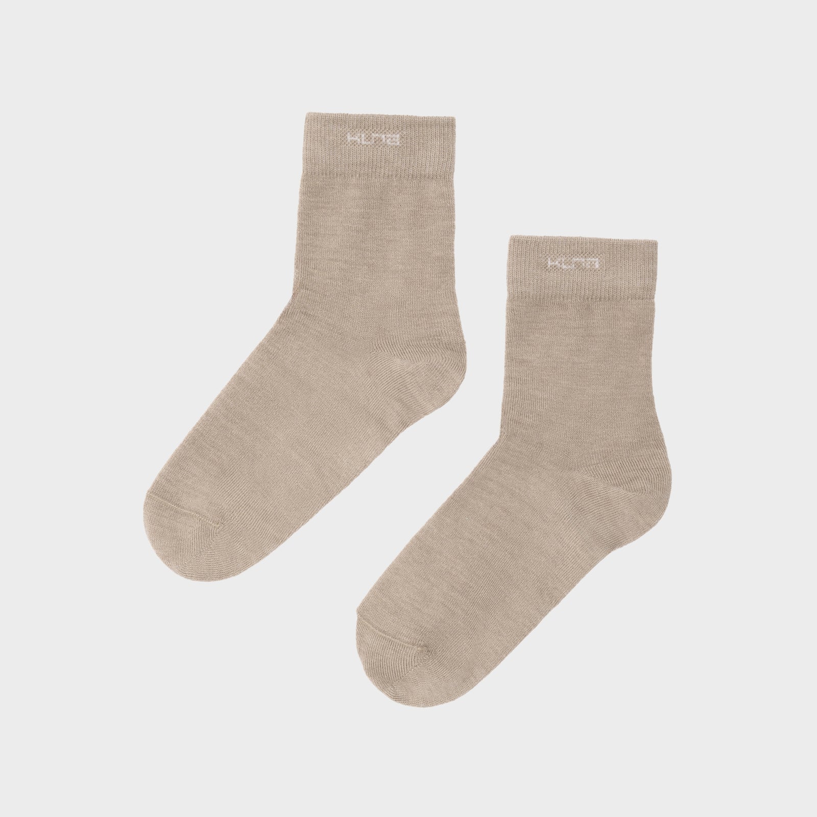 Medias Reto De Baby Alpaca Color Beige