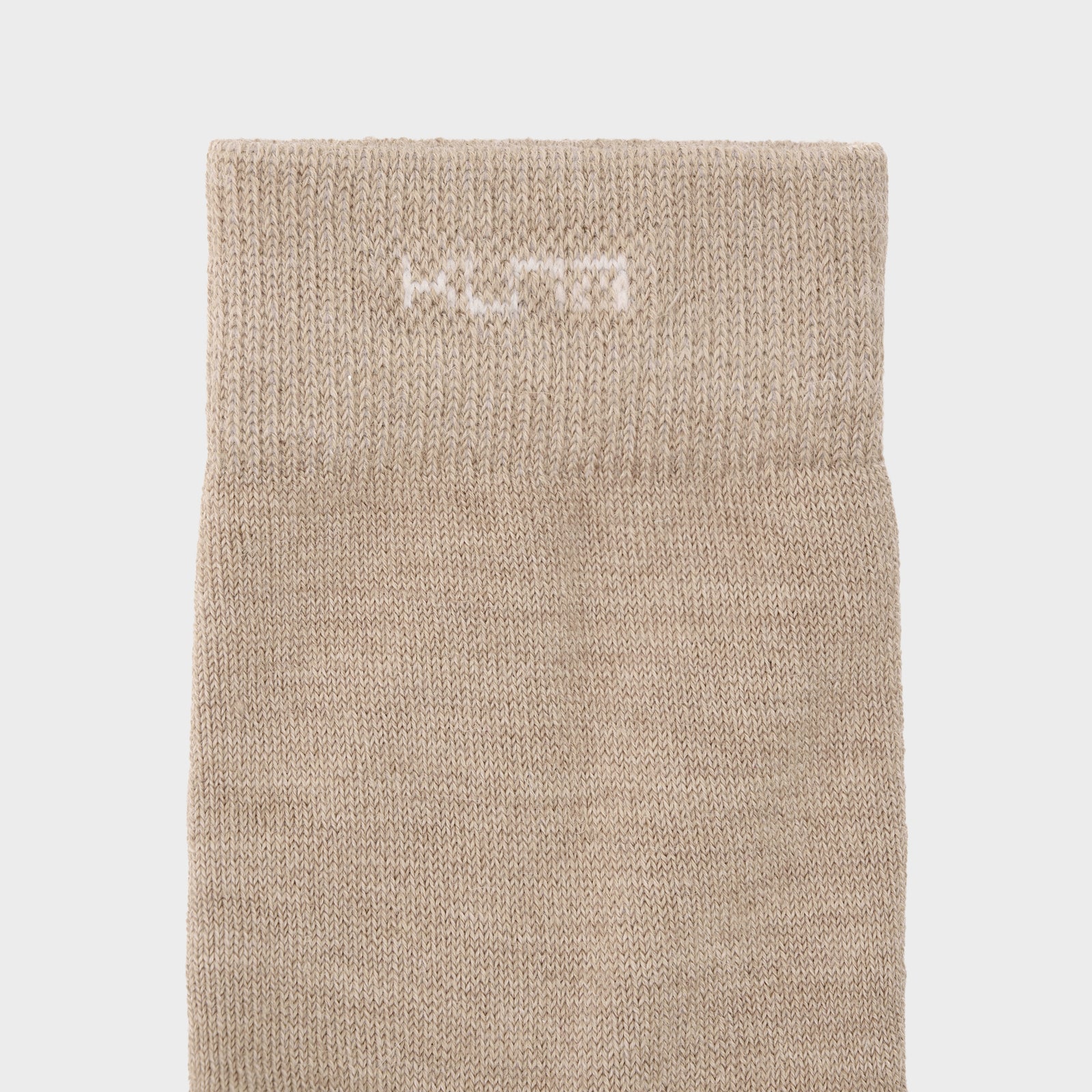 Medias Reto De Baby Alpaca Color Beige