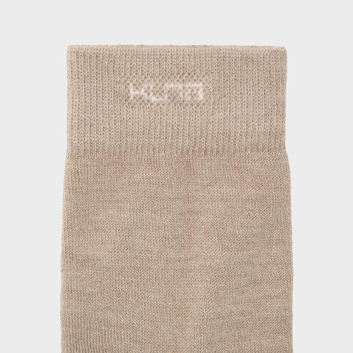 Medias Reto De Baby Alpaca Color Beige