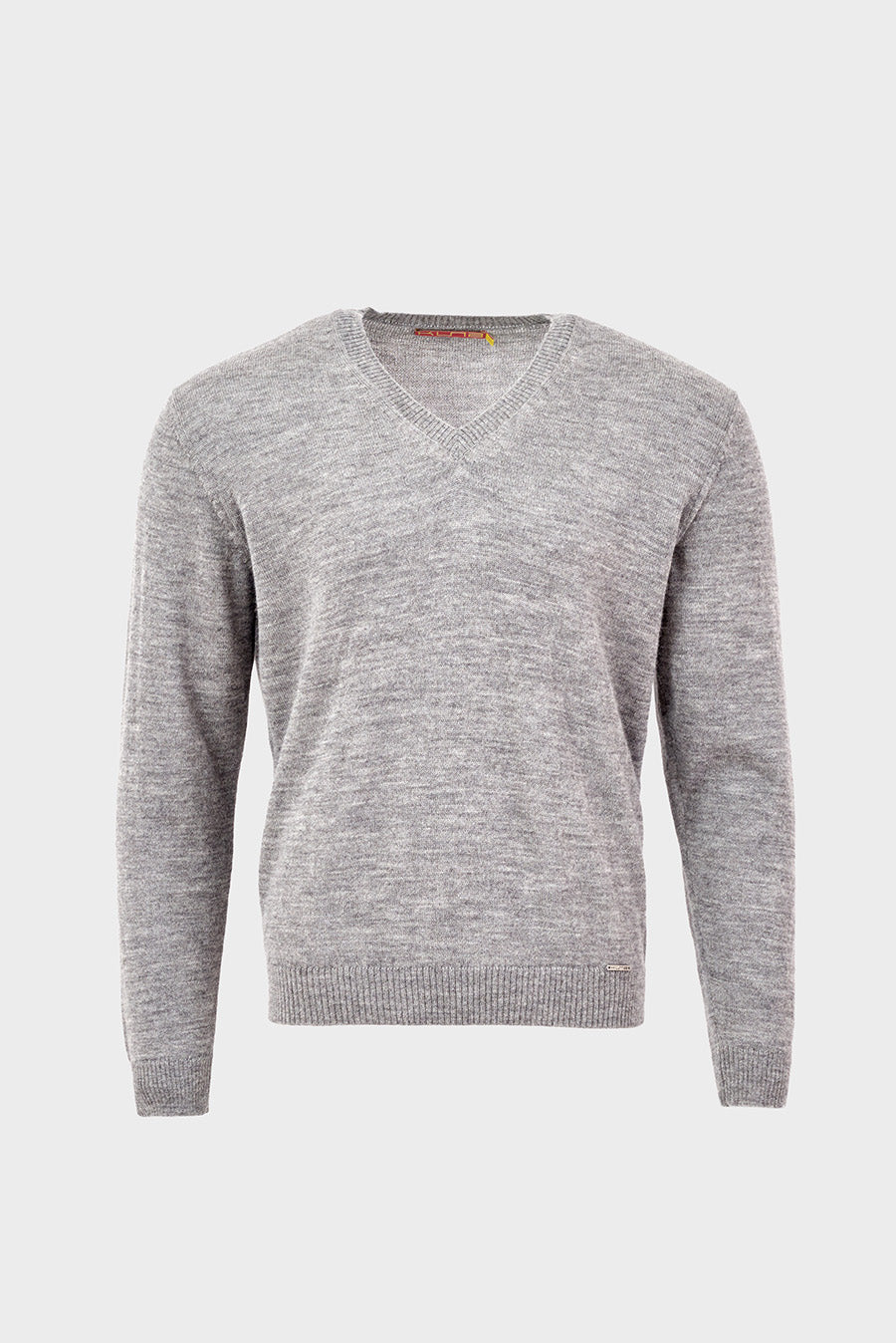 Suéter Alan De Baby Alpaca Color Gris