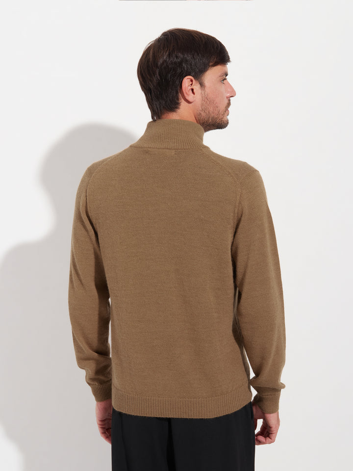 Suéter Albert De Baby Alpaca Color Beige