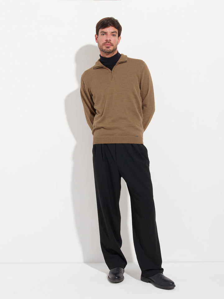 Suéter Albert De Baby Alpaca Color Beige