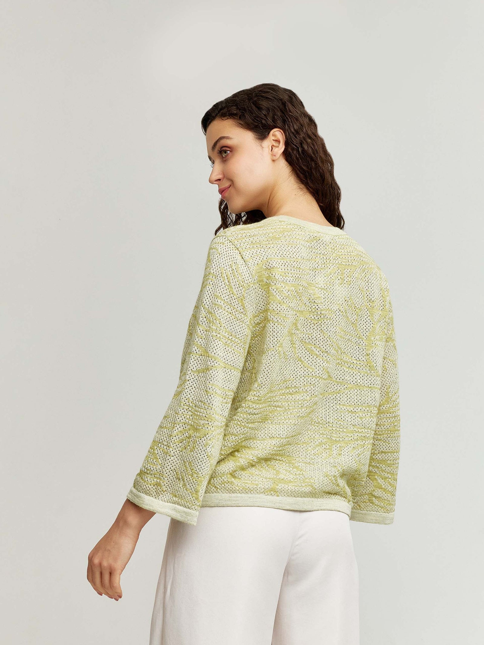 Suéter Wales De Baby Alpaca Color Verde