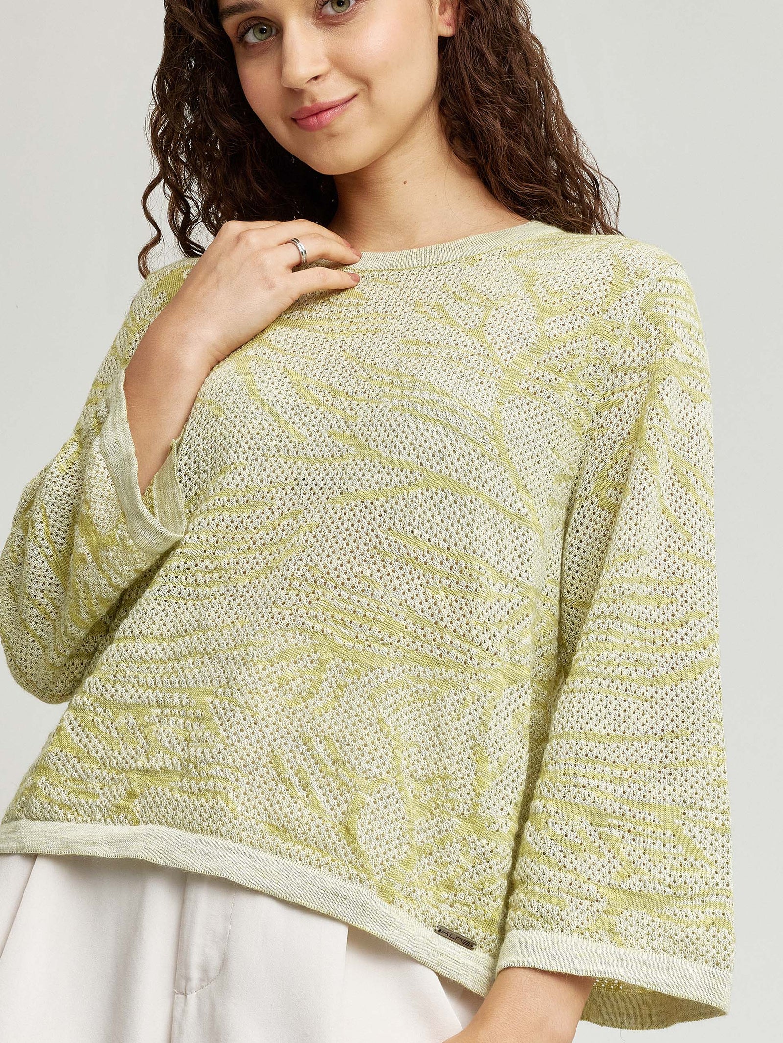 Suéter Wales De Baby Alpaca Color Verde