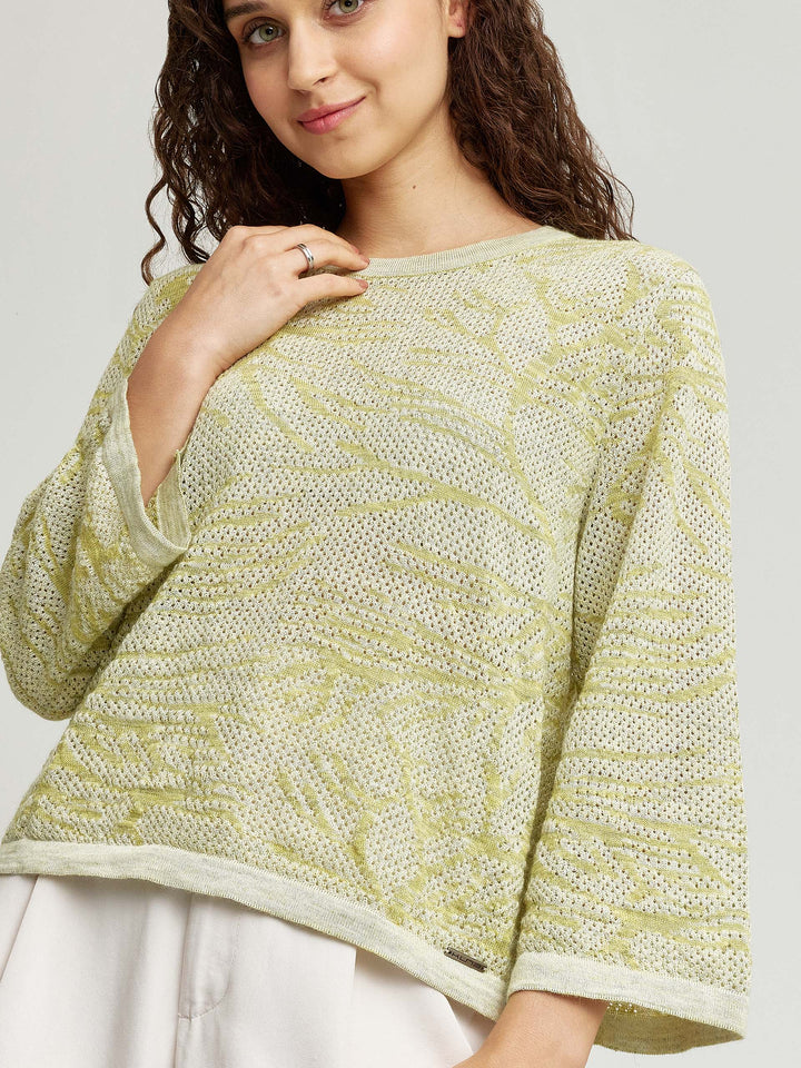 Wales Baby Alpaca Sweater Green