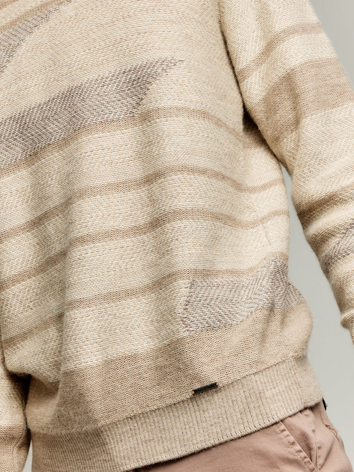Yackson Beige Baby Alpaca Sweater