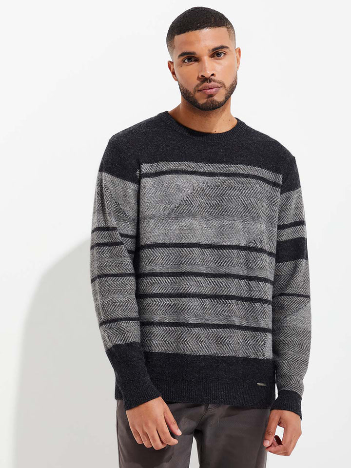 Yackson Grey Baby Alpaca Sweater