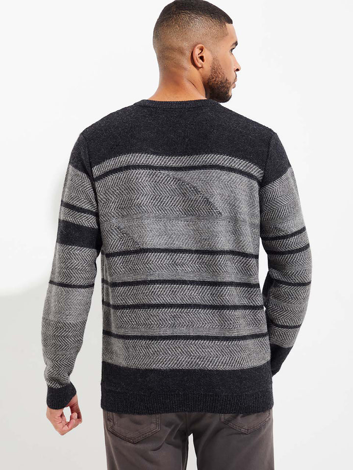 Yackson Grey Baby Alpaca Sweater