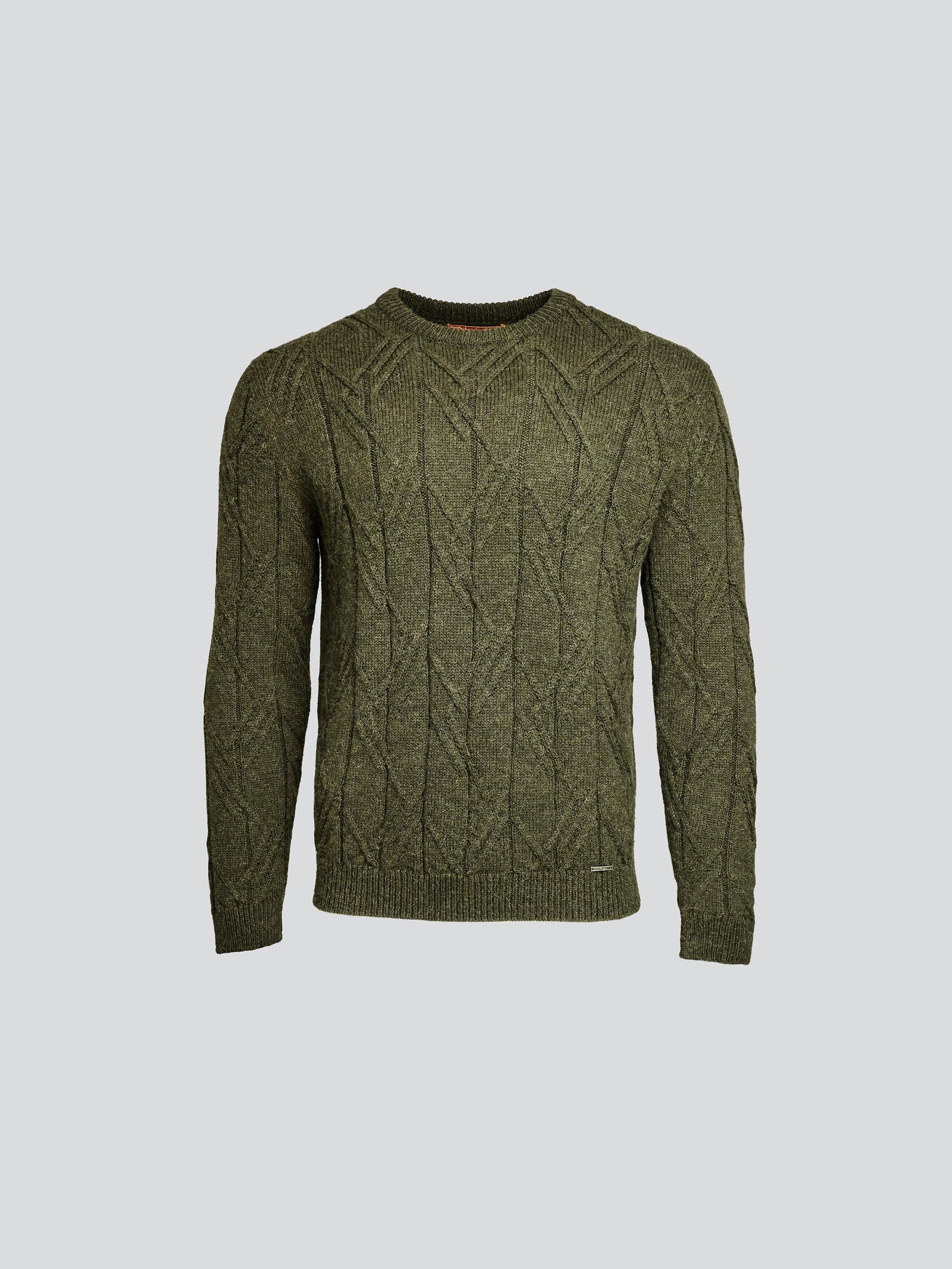 Suéter Yann De Baby Alpaca Color Verde