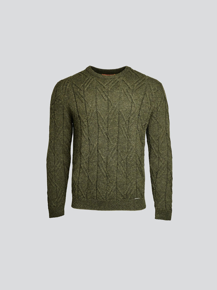 Green Yann Baby Alpaca Sweater