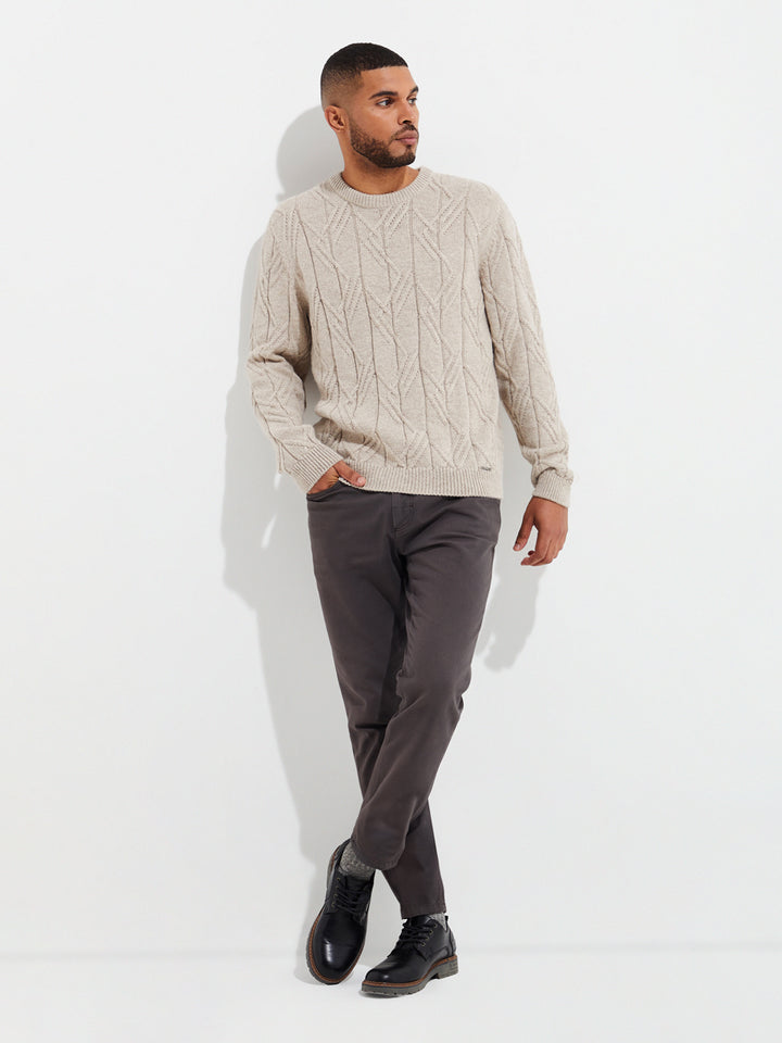 Yann Baby Alpaca Sweater in Beige