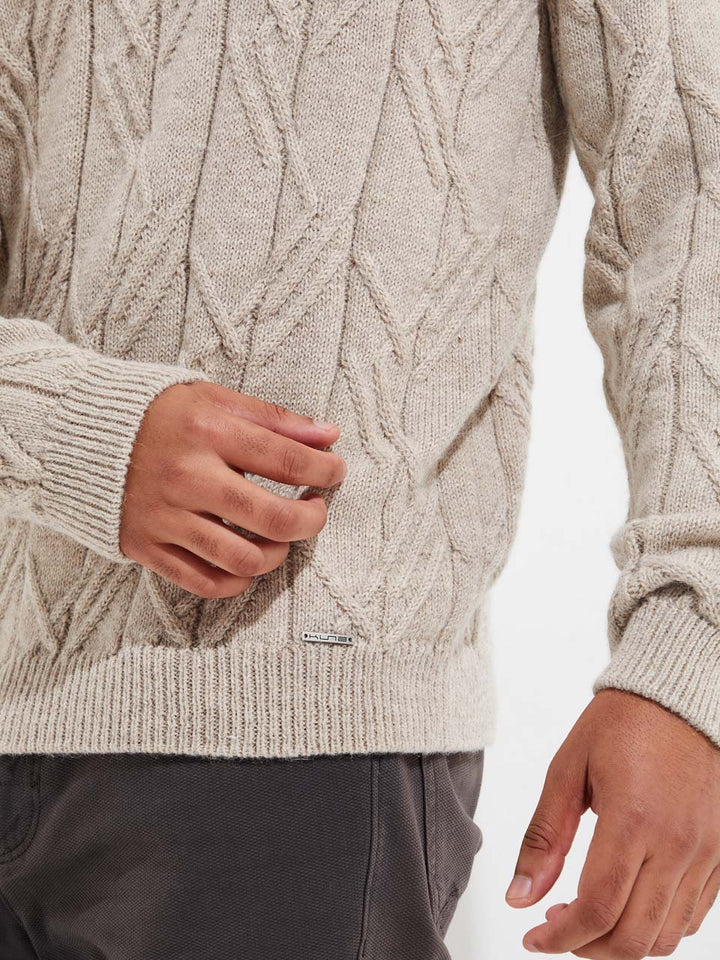 Yann Baby Alpaca Sweater in Beige