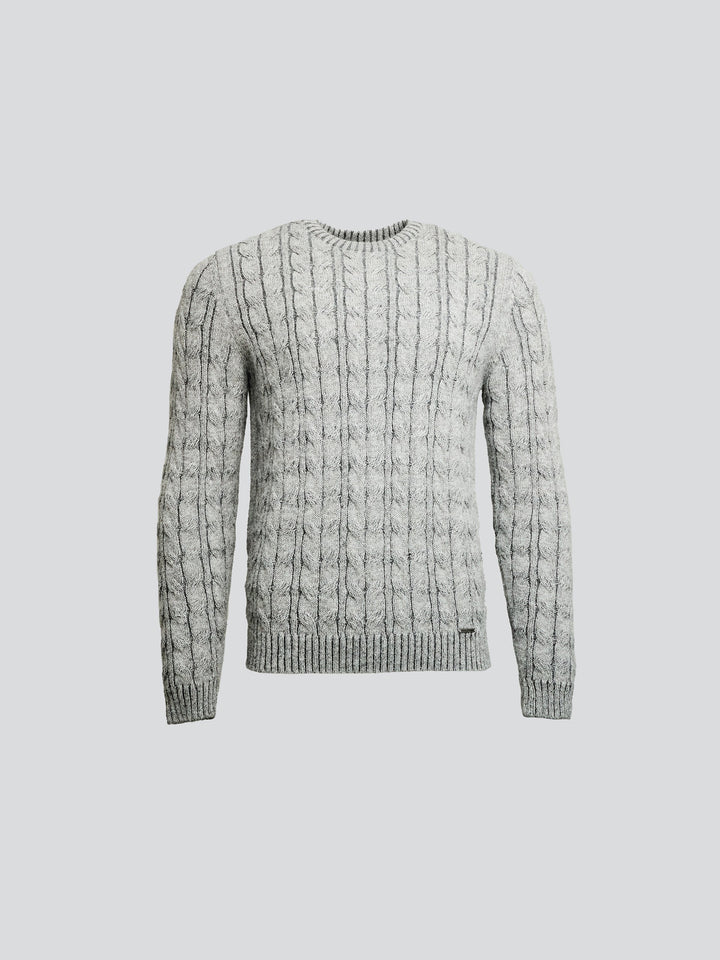 Yasikov Baby Alpaca Grey Sweater