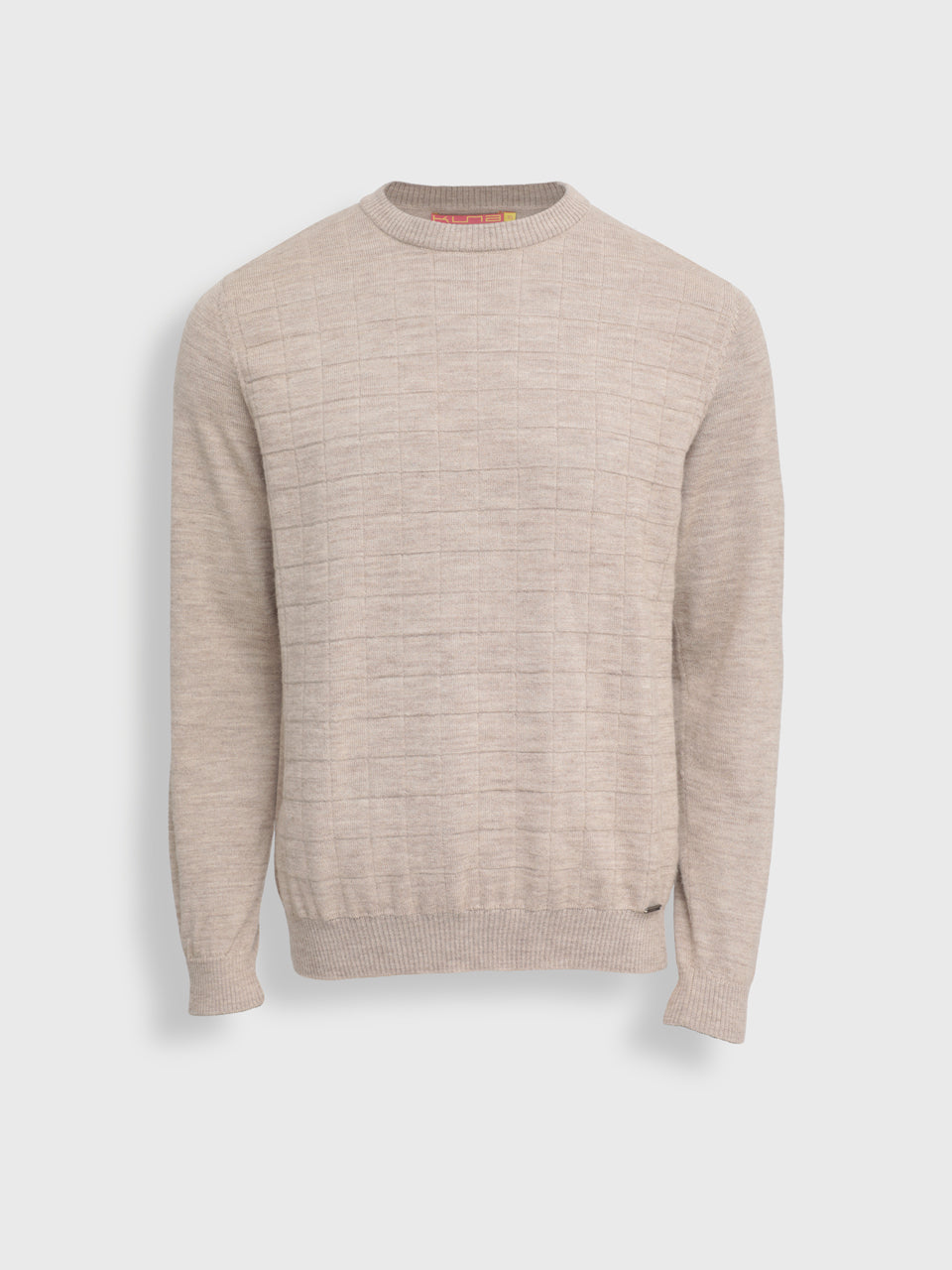 Suéter Yale De Baby Alpaca Color Beige