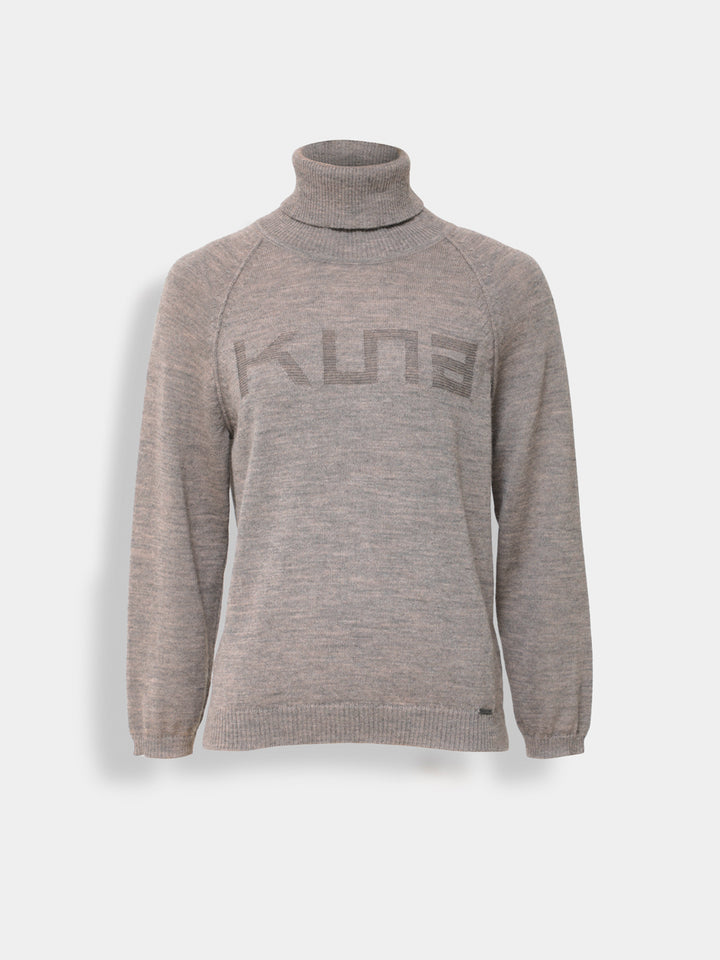 Suéter Yeah De Baby Alpaca Color Beige