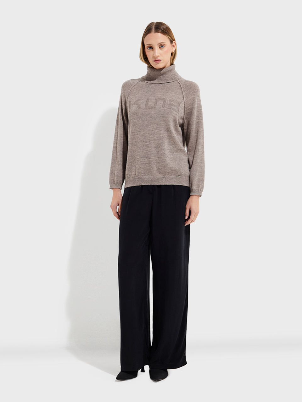 Suéter Yeah De Baby Alpaca Color Beige