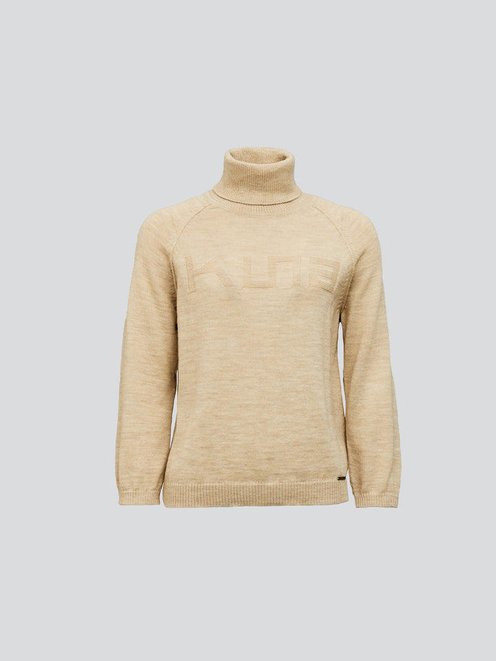 Suéter Yeah De Baby Alpaca Color Beige