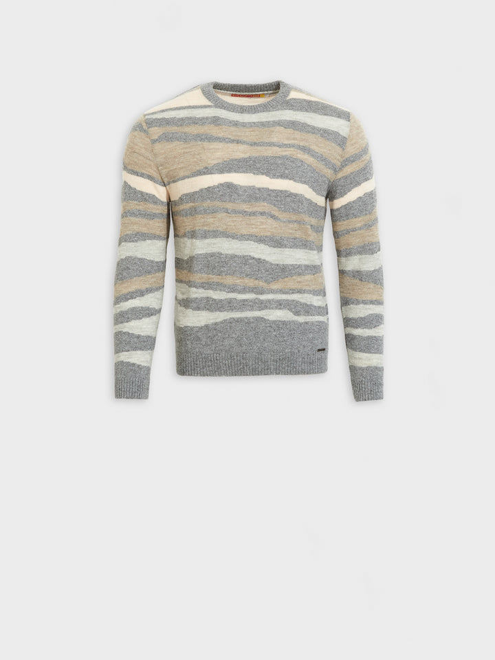 Grey Baby Alpaca Zar Sweater