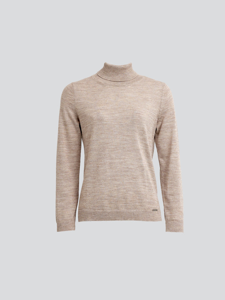 Suéter Ysola De Baby Alpaca Color Beige
