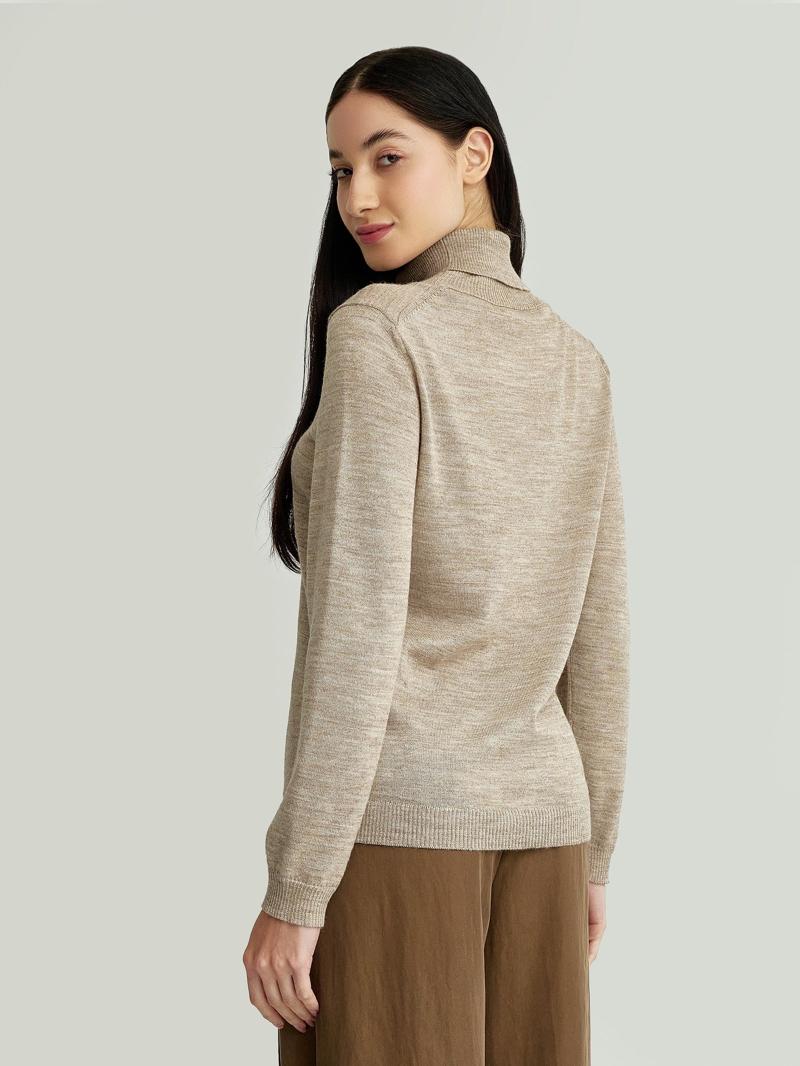 Ysola Baby Alpaca Beige Sweater