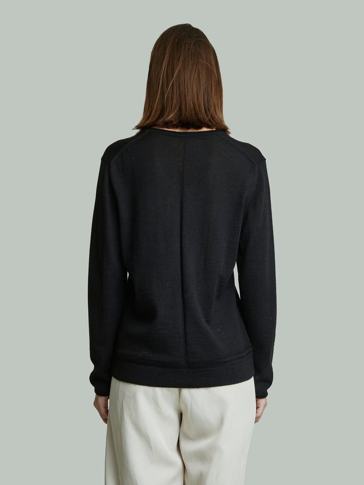 Suéter Brisbane De Baby Alpaca Color Black