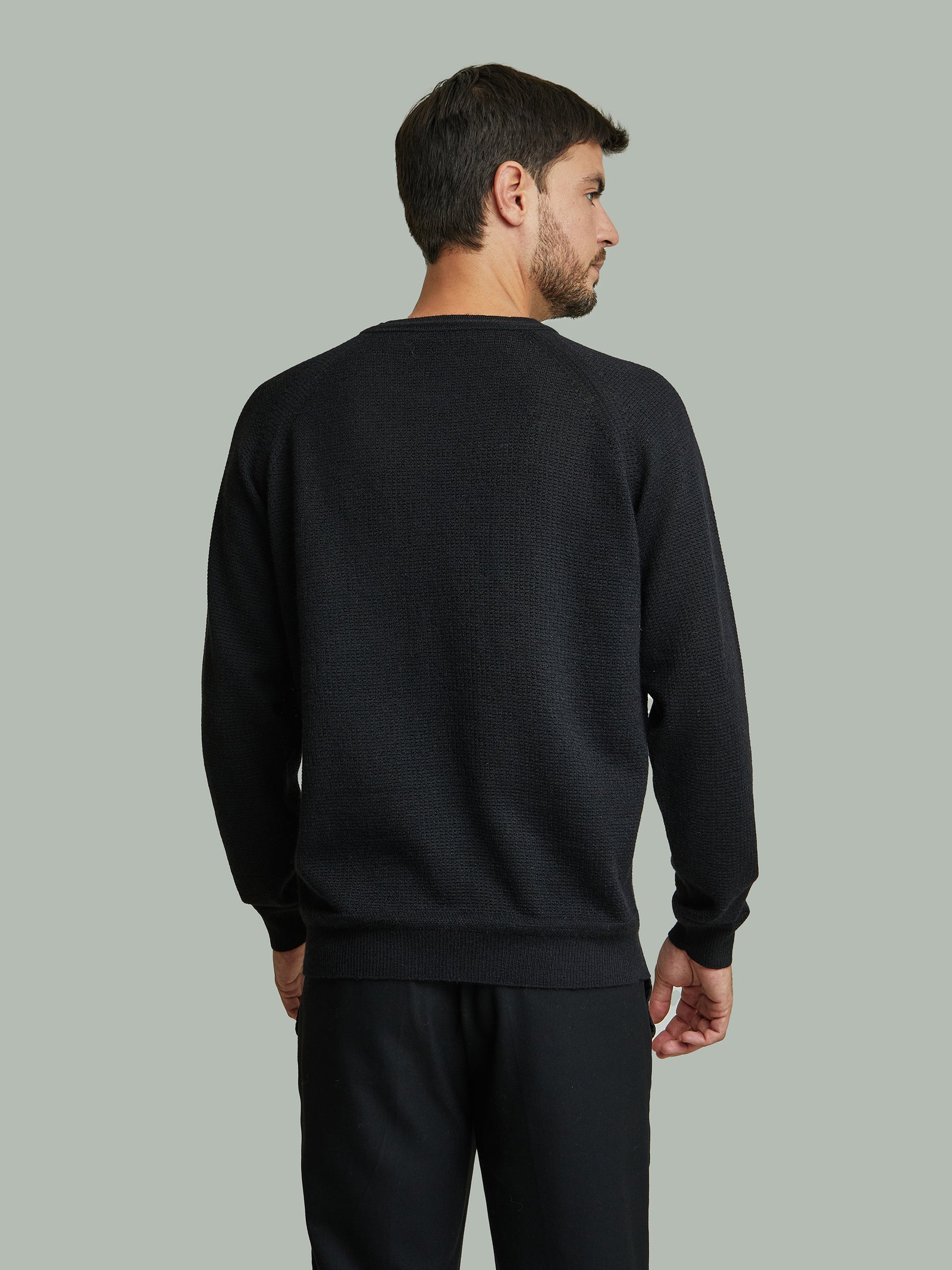Suéter Baltimore De Baby Alpaca Color Black
