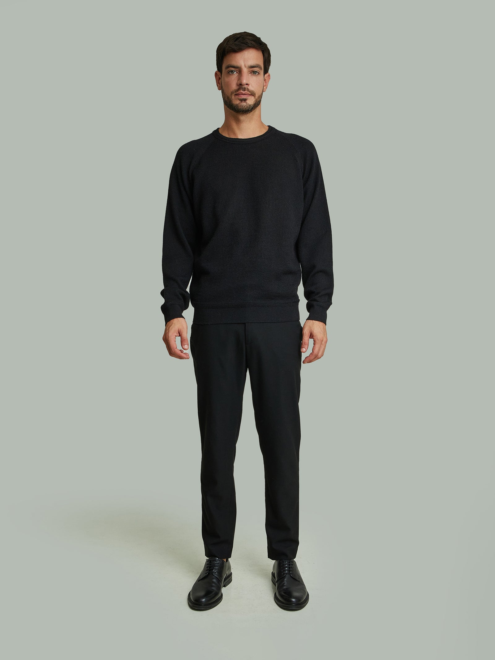 Suéter Baltimore De Baby Alpaca Color Black