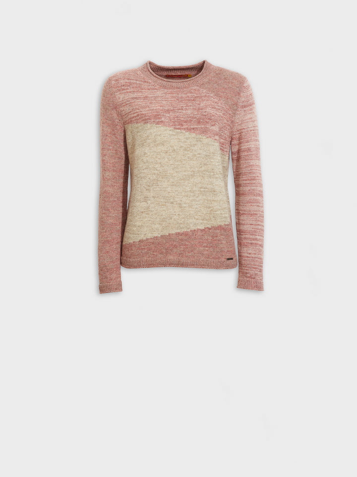 Suéter Zoe De Baby Alpaca Color Rosado