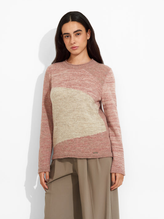 Suéter Zoe De Baby Alpaca Color Rosado