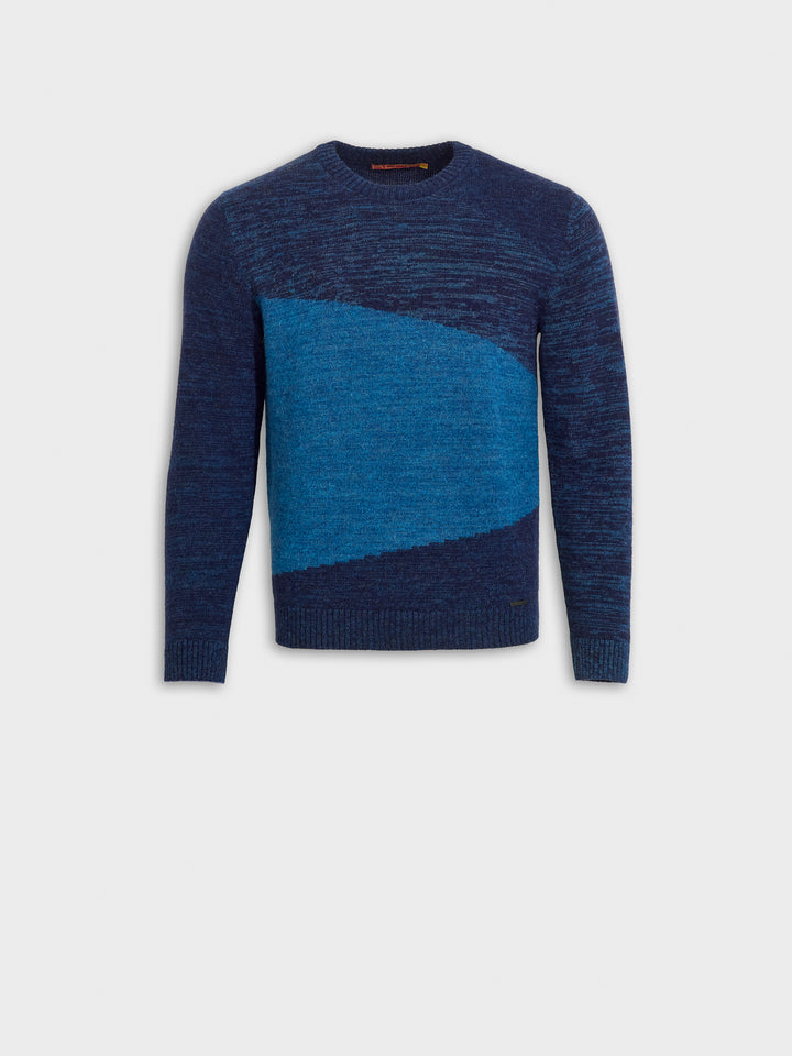 Zoe Baby Alpaca Sweater Blue